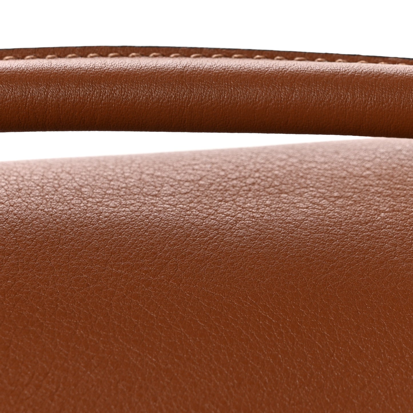 Calfskin Mini Puzzle Edge Bag Tan