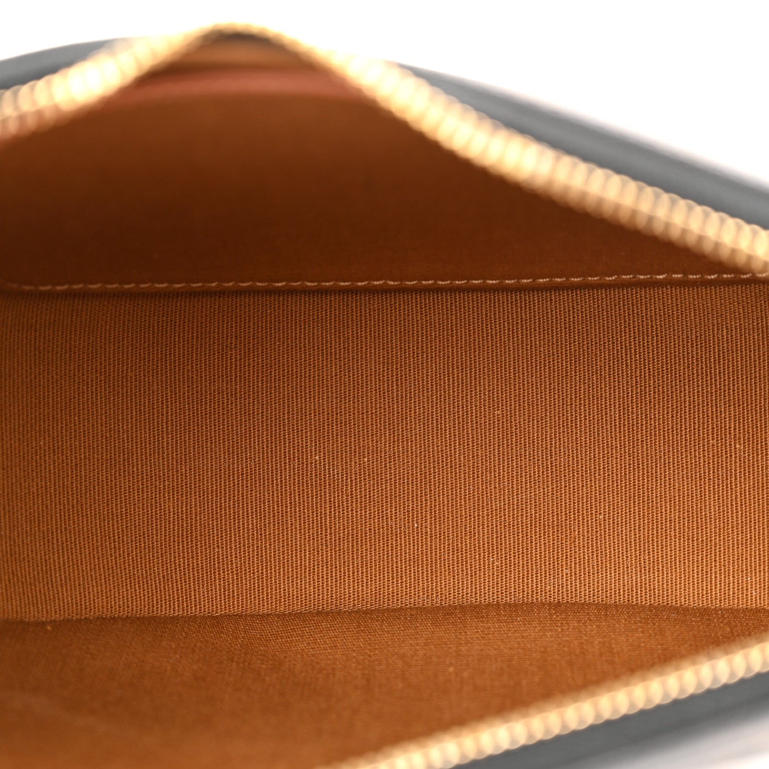 Celine Triomphe Canvas Calfskin Ava Shoulder Bag Tan 5 of 10