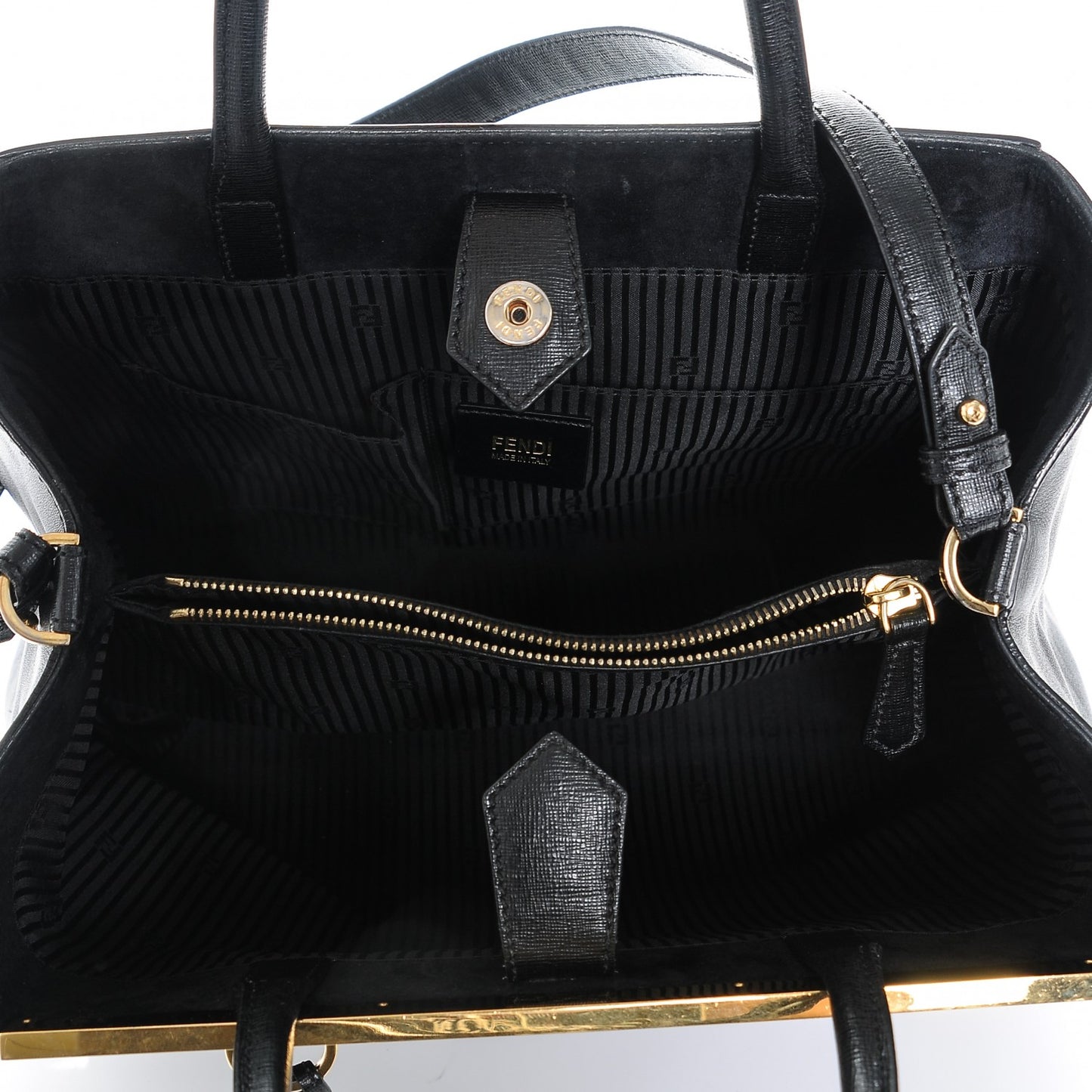 Vitello Elite Medium 2Jours Tote Black