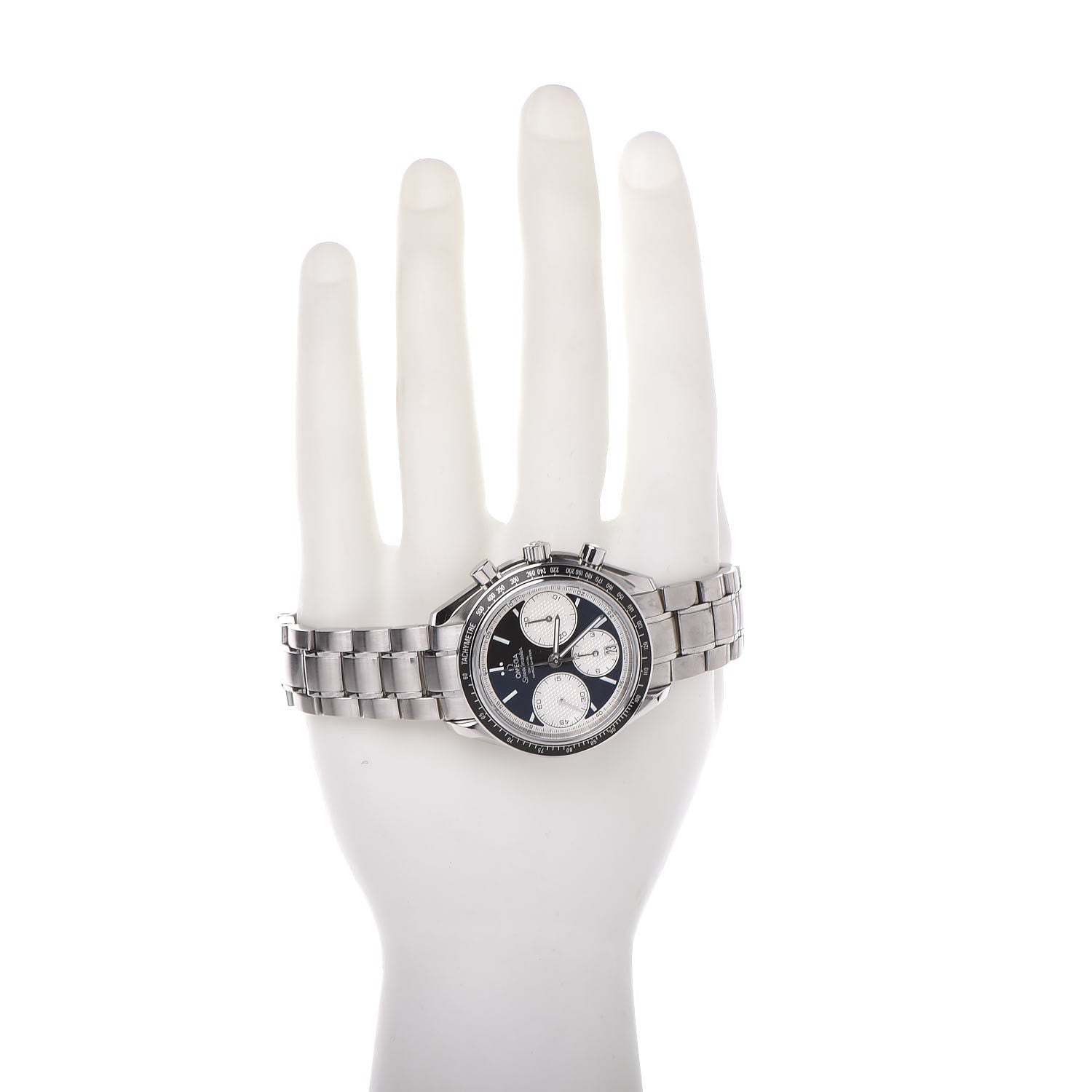 Omega Stainless Steel 40mm Speedmaster Racing Co-Axial Chronograph Automatic Watch Black 326.30.40.50.01.002 2 of 7