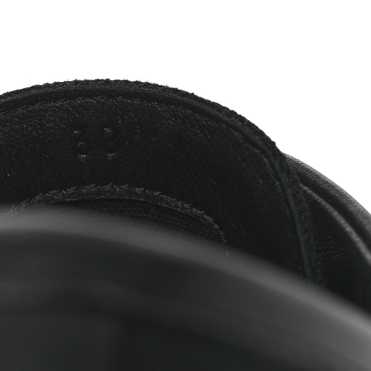 Hermes Canvas Embroidered Innocent Sneakers 38 Black 10 of 12