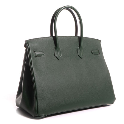 Hermes Epsom Birkin 35 Vert Anglais 13 of 26