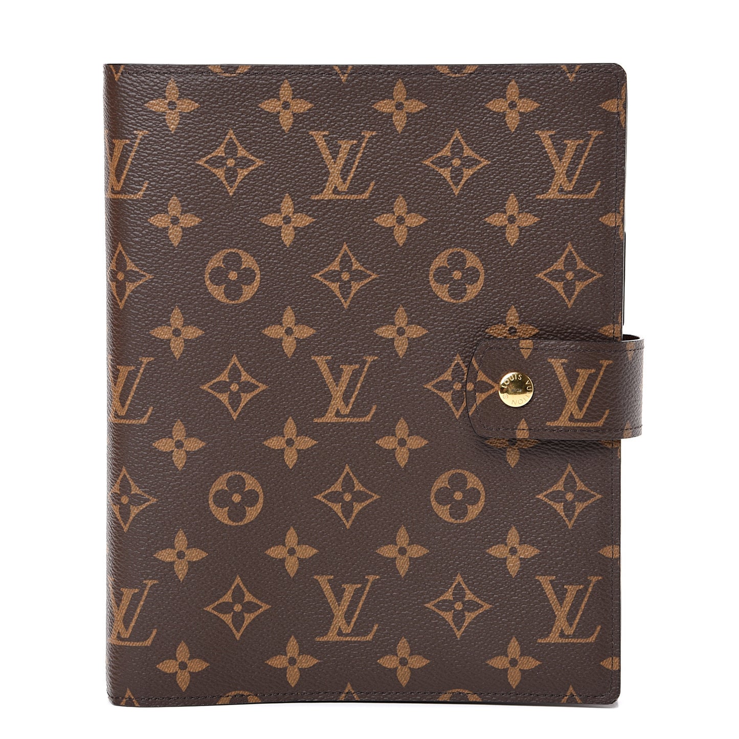 Monogram Large Ring Agenda Cover