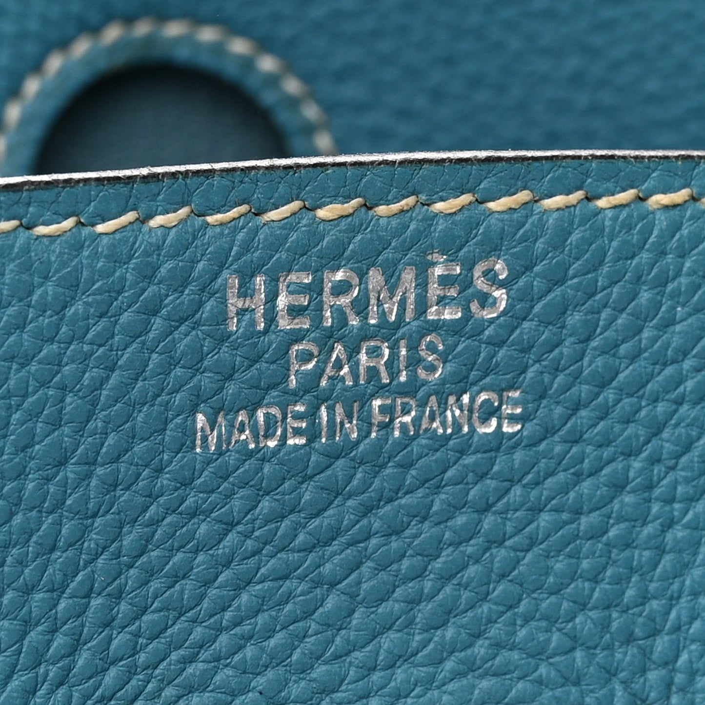 Taurillon Clemence BIRKIN 35 Blue Jean