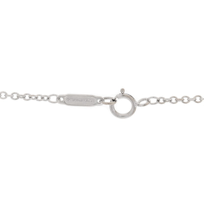 Tiffany Platinum Diamond Petals Key Pendant Necklace 3 of 3