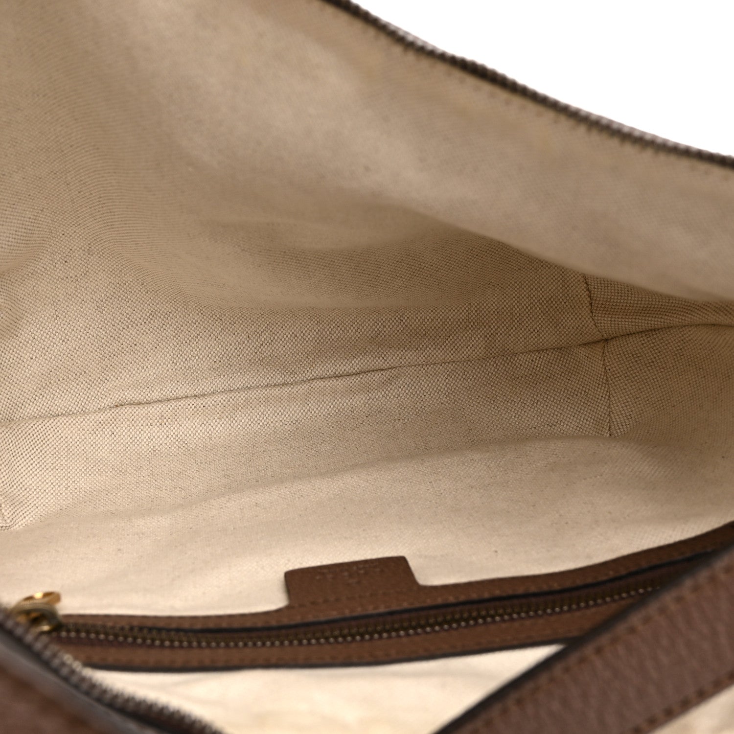 Gucci GG Supreme Monogram Web Small Ophidia Half Moon Hobo Brown 5 of 10