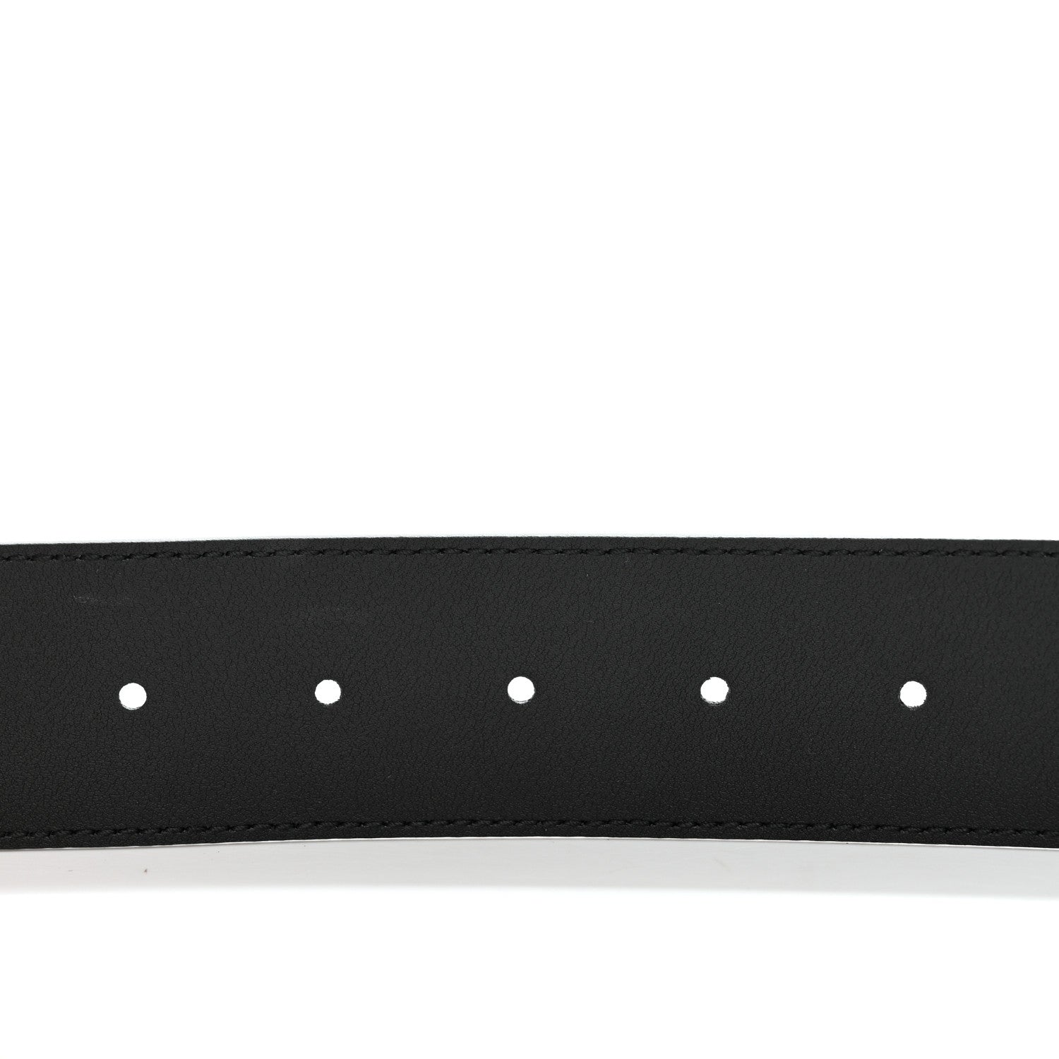 Gucci X KEN SCOTT Calfskin Double G 40mm Belt 80 32 Black Multicolor 4 of 5