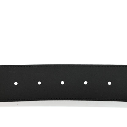 Gucci X KEN SCOTT Calfskin Double G 40mm Belt 80 32 Black Multicolor 4 of 5