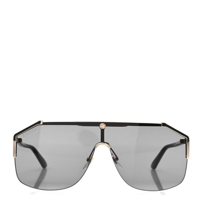 Gucci Metal Rimless Square Sunglasses GG0291S Black Gold 2 of 8