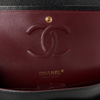Chanel Caviar Quilted Medium Double Flap Black 6 of 11