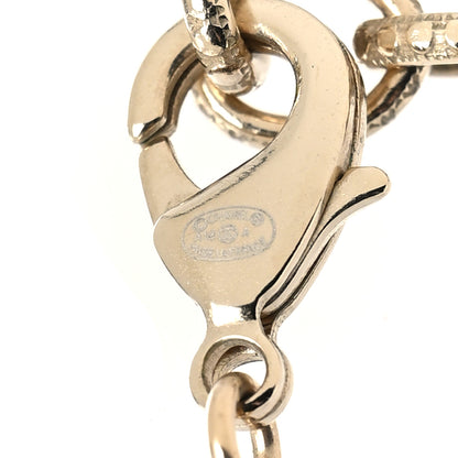 Chanel Pearl CC Chain Multi Strand Necklace Gold 5 of 5