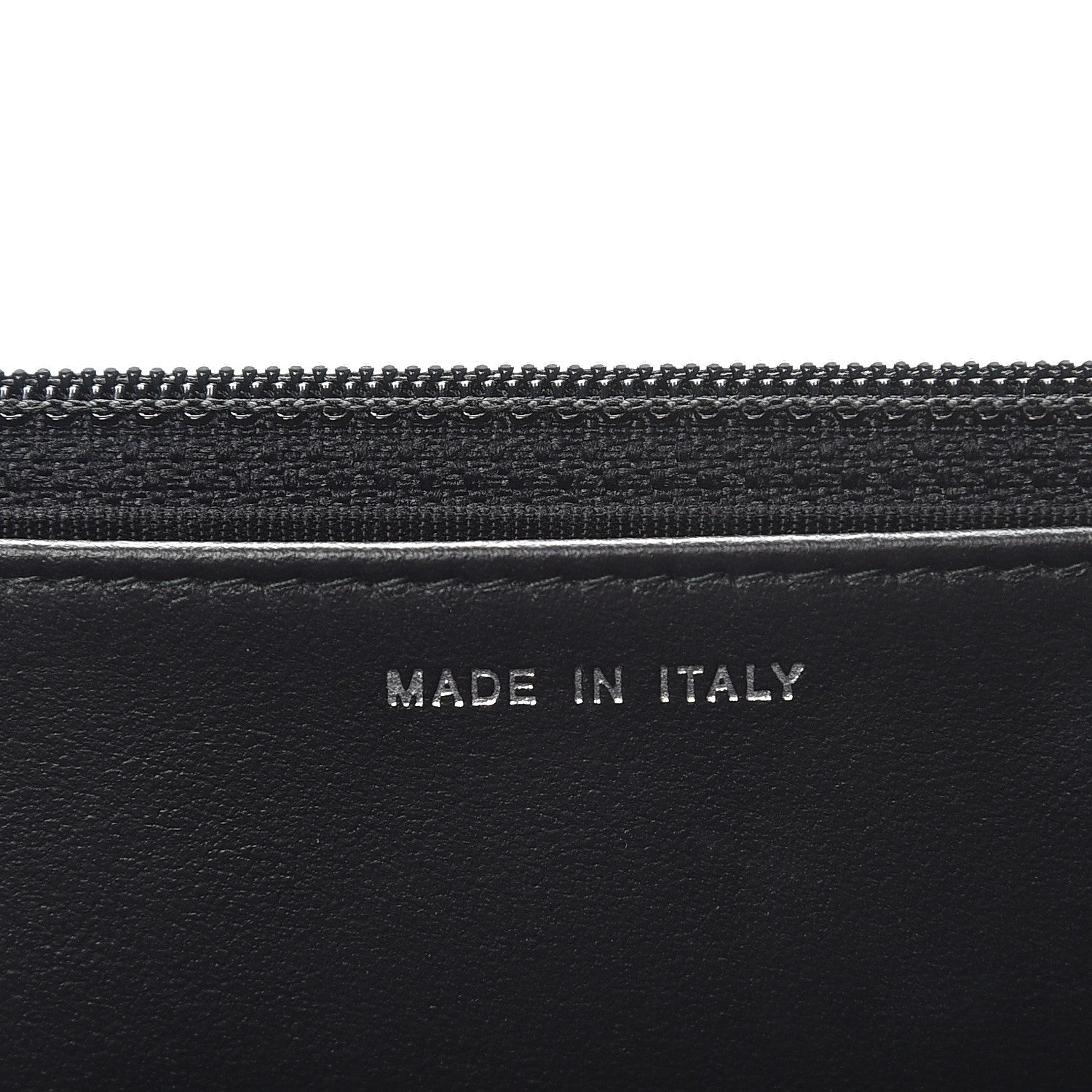 Chanel Crumpled Calfskin Quilted Wallet On Chain WOC So Black 7 of 9