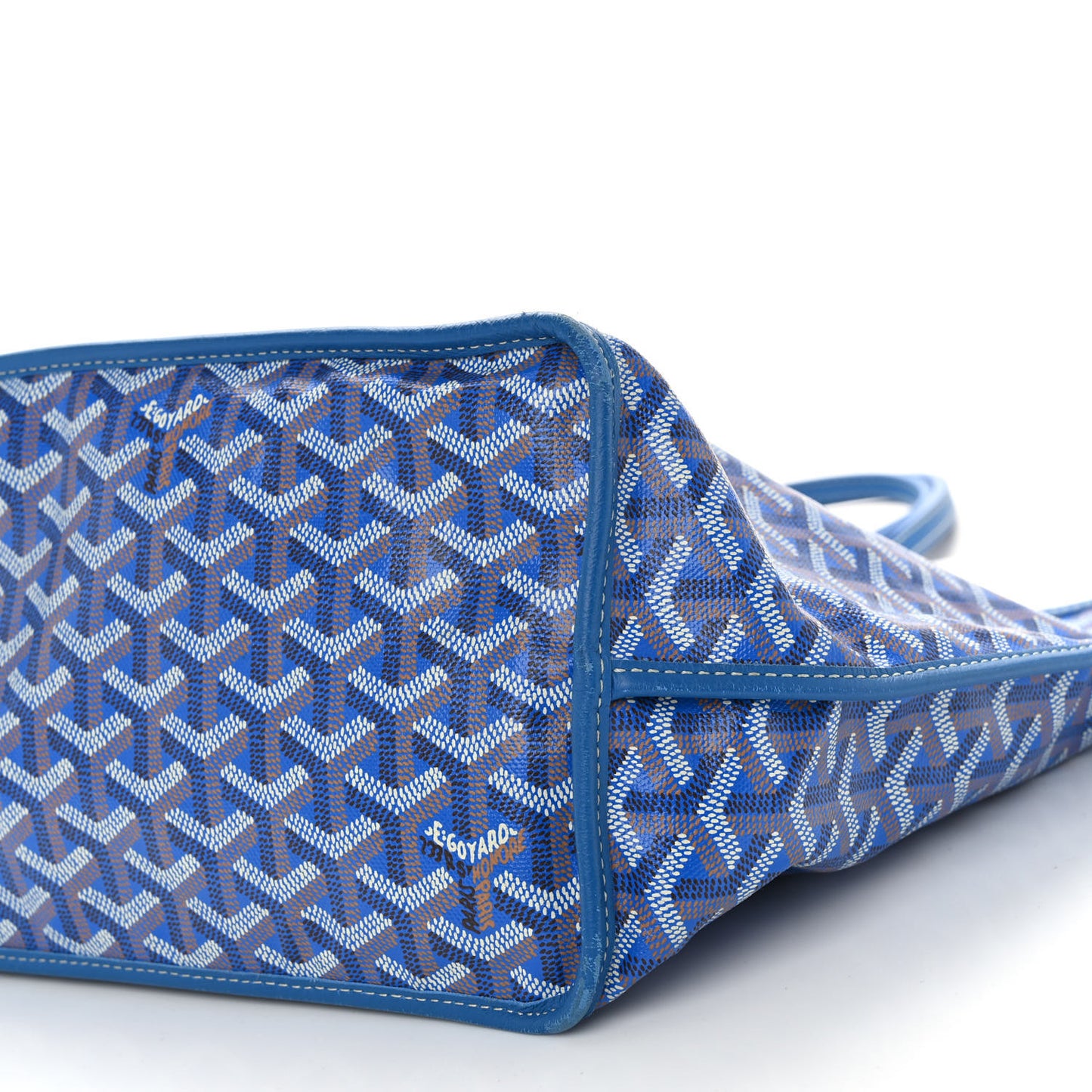 Goyardine Reversible Anjou PM Sky Blue