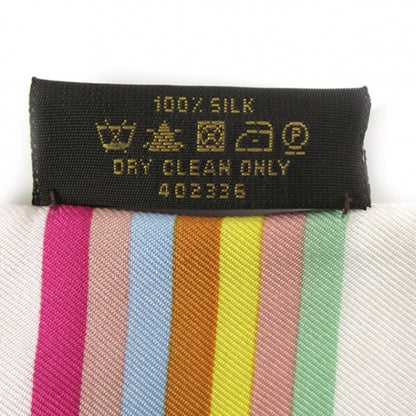 Louis Vuitton Silk Monogram Multicolor Bandeau White 6 of 6