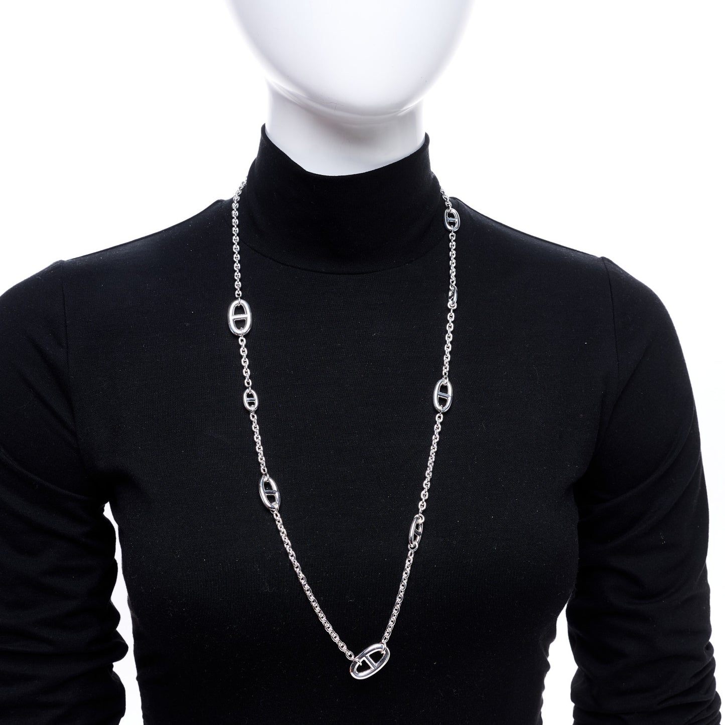 Sterling Silver Farandole Necklace 80