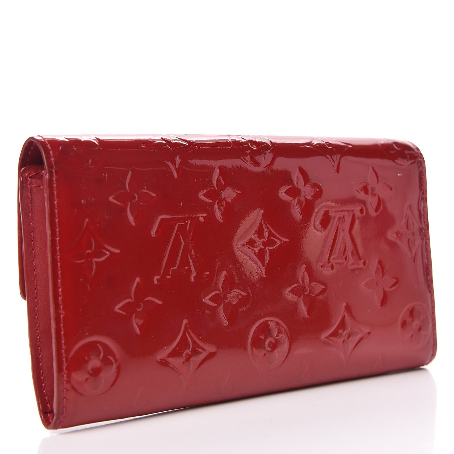 Louis Vuitton Vernis Sarah Wallet Pomme D'Amour 3 of 10
