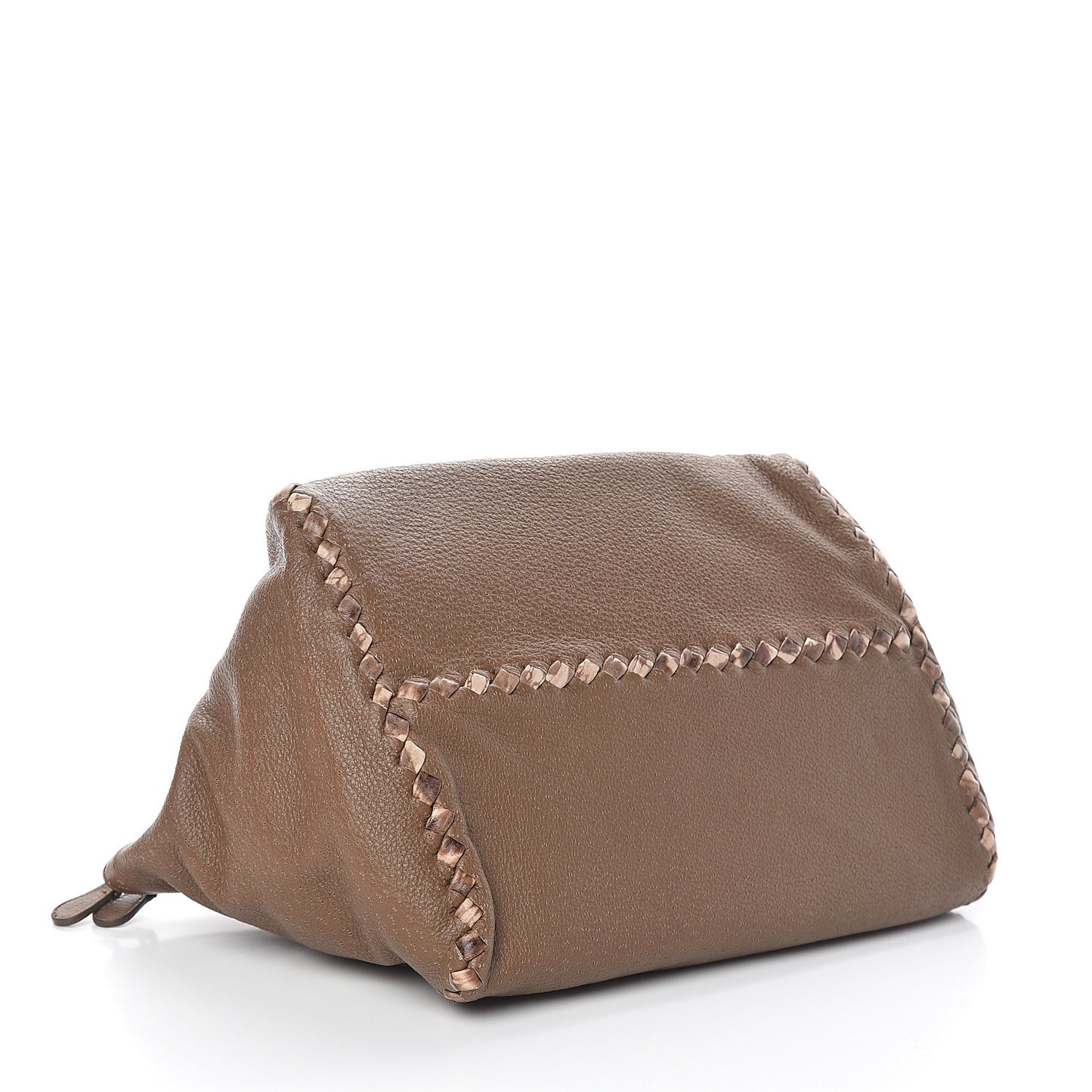 Cervo Intrecciato Pekary Tote Cigar