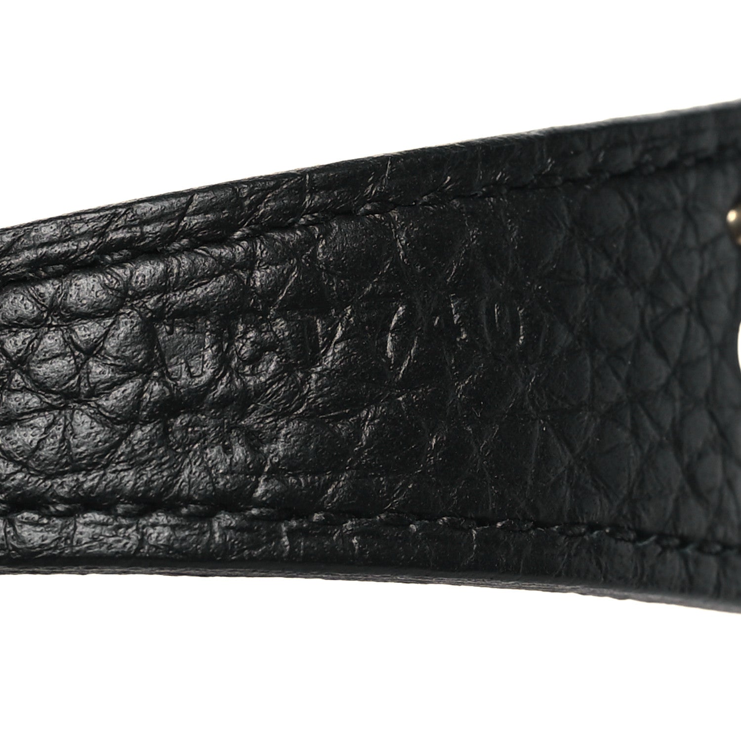 Hermes Taurillon Clemence Lindy 26 Black 7 of 11
