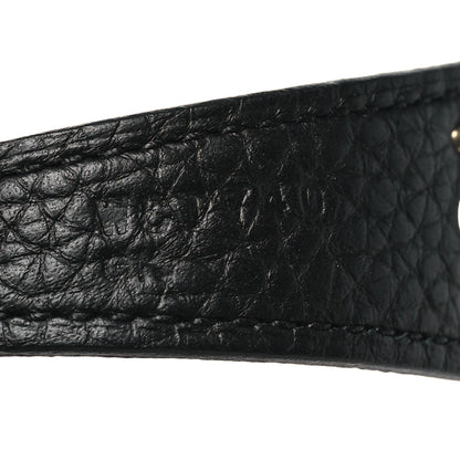Hermes Taurillon Clemence Lindy 26 Black 7 of 11
