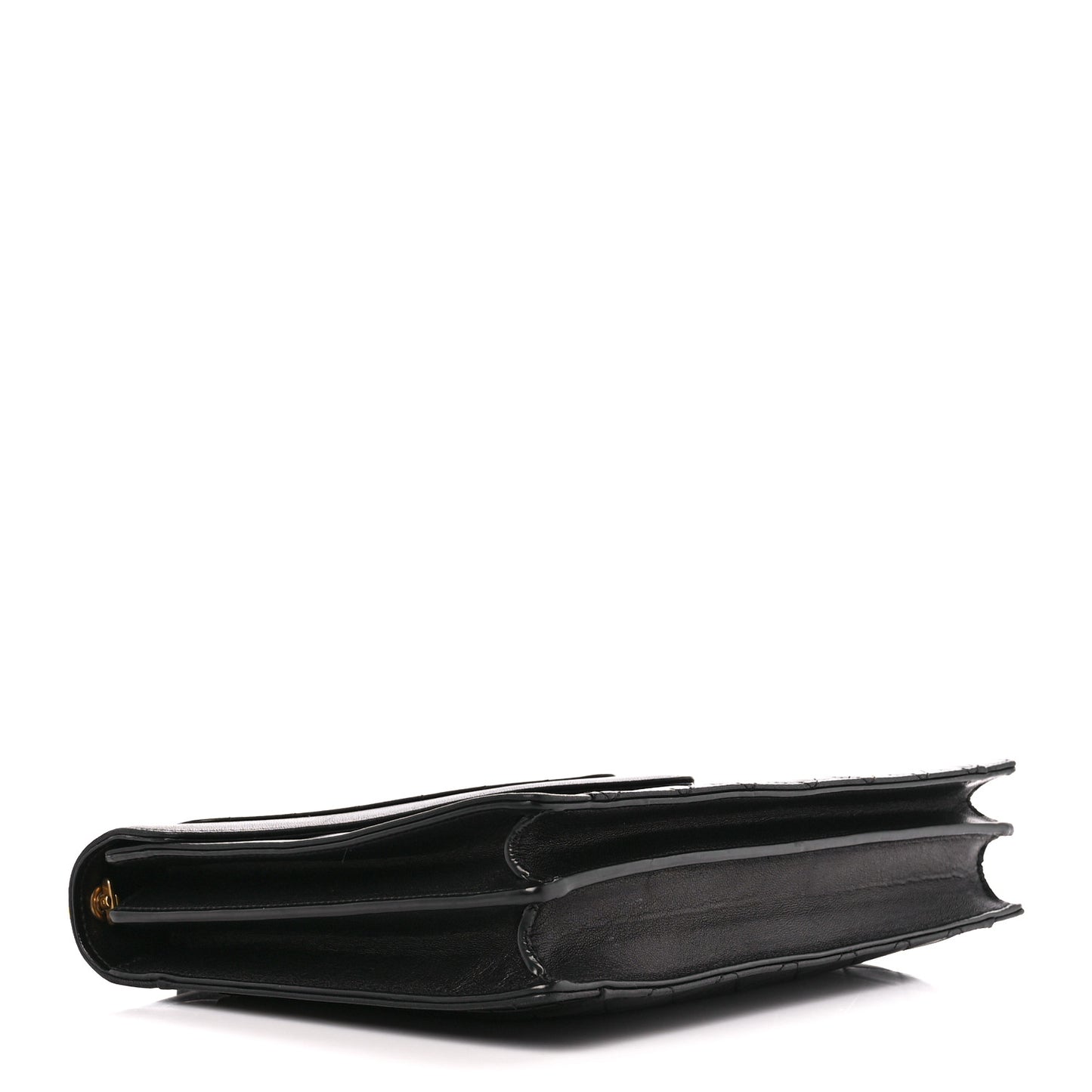 Lambskin Quilted Mini Gaby Satchel Black