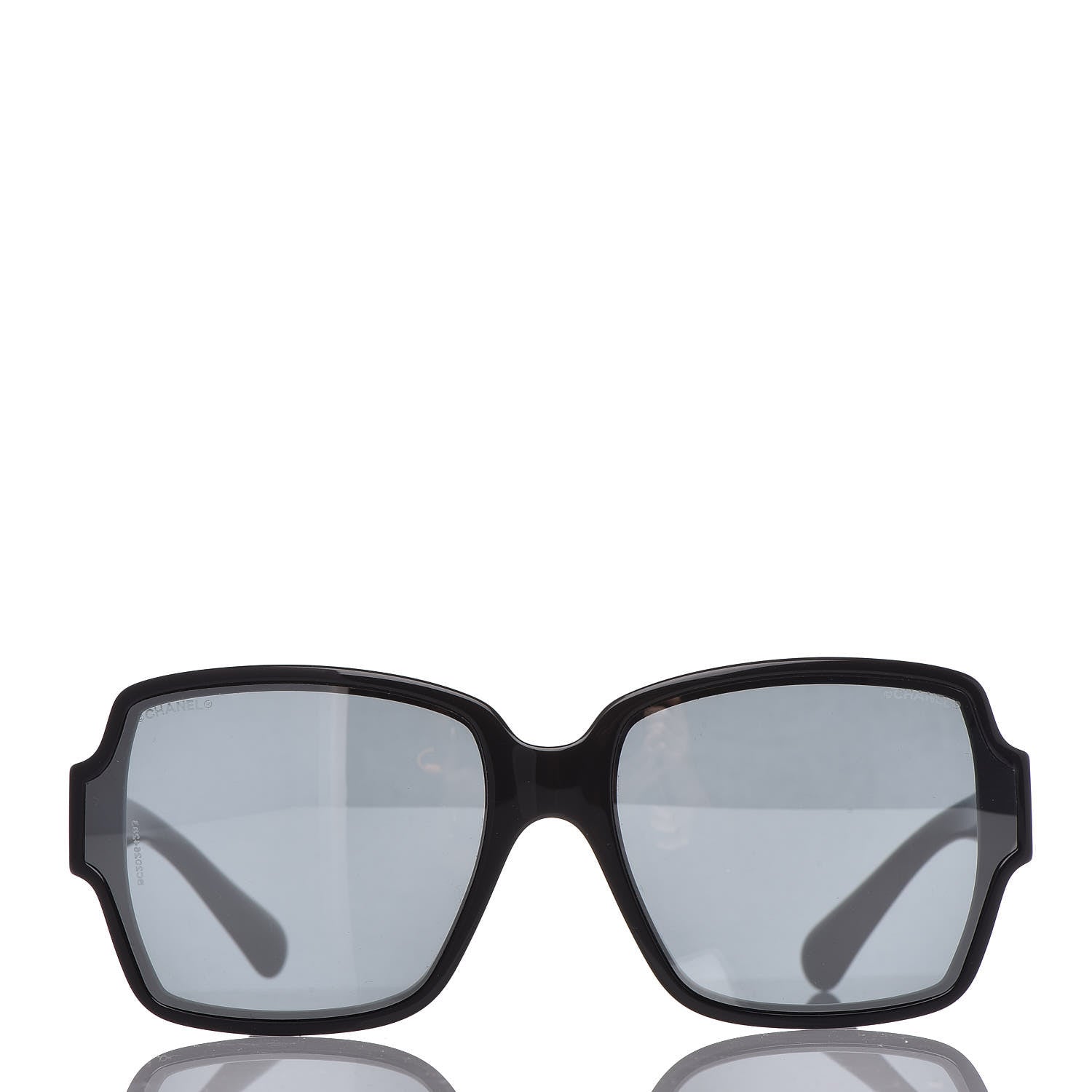 Chanel Acetate Square CC Sunglasses 5385 Black 3 of 7
