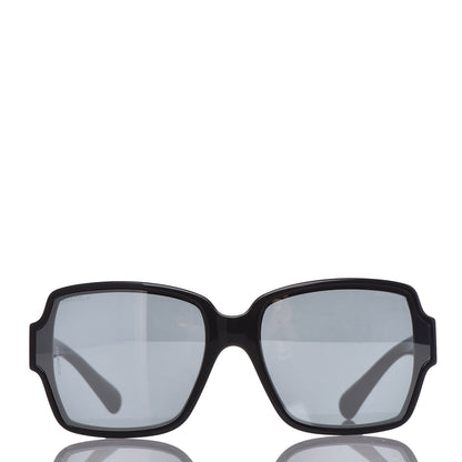 Chanel Acetate Square CC Sunglasses 5385 Black 3 of 7