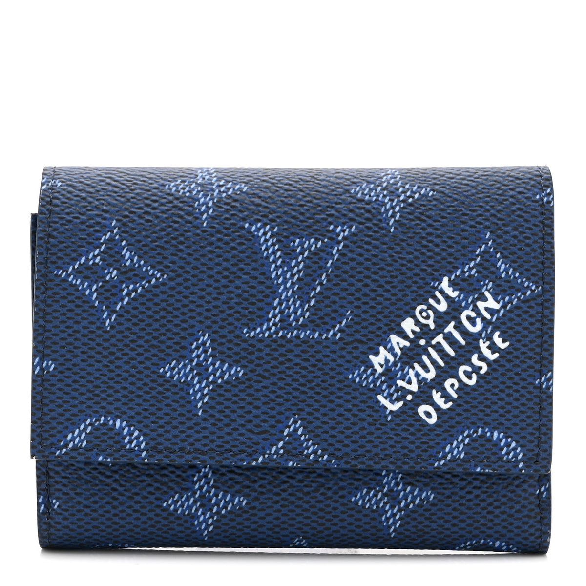 Monogram Heritage Victor Wallet Ocean Blue
