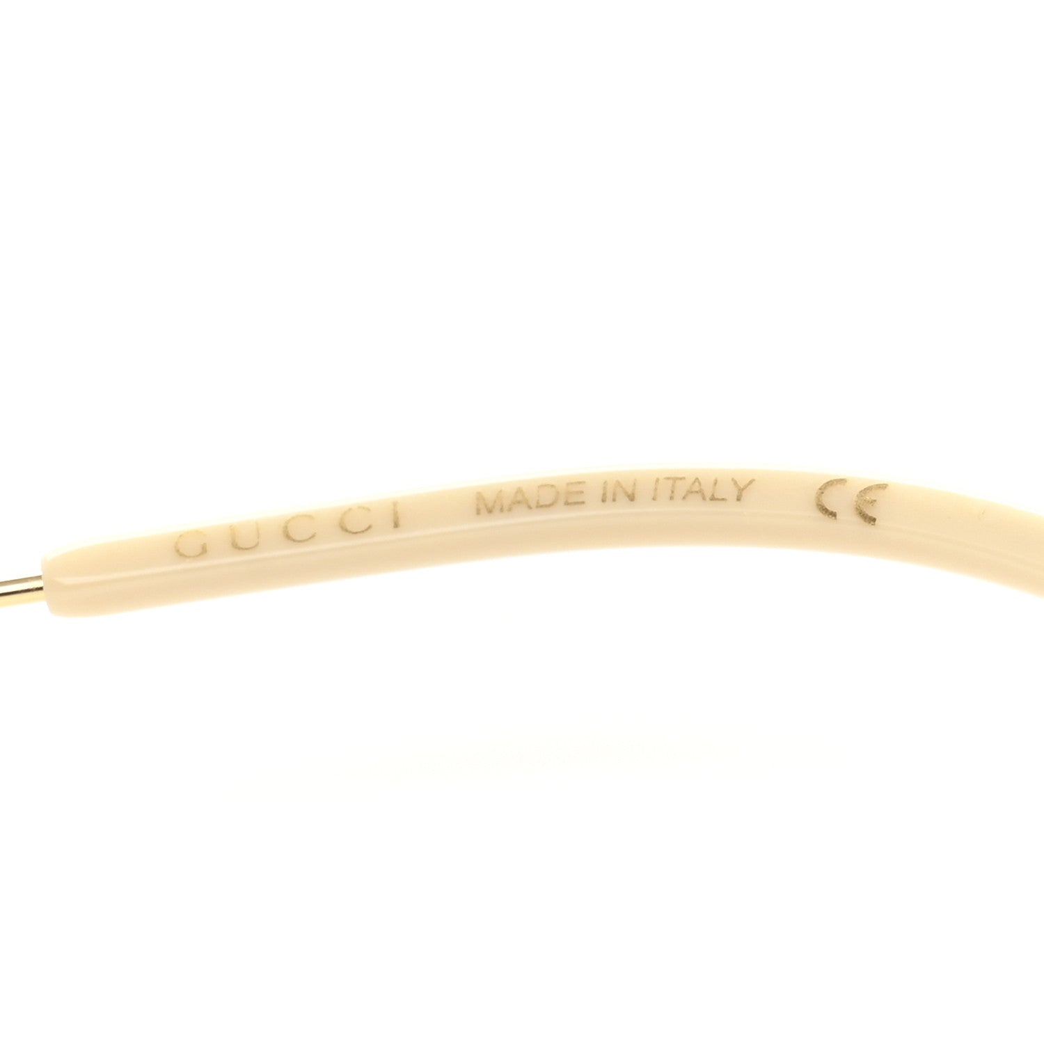 Gucci Metal Round Sunglasses GG1034S Gold Light Blue 5 of 8