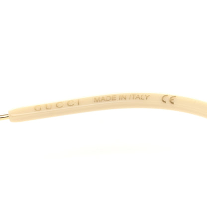 Gucci Metal Round Sunglasses GG1034S Gold Light Blue 5 of 8