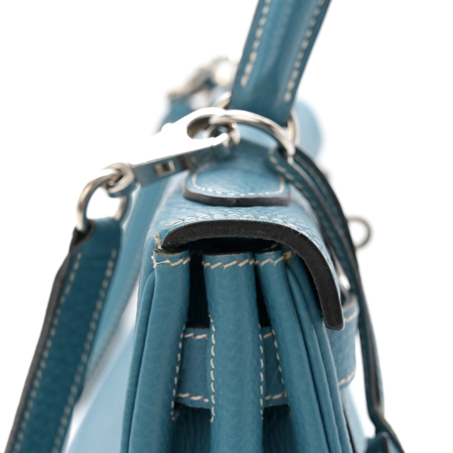 Togo Kelly Retourne 28 Blue Jean
