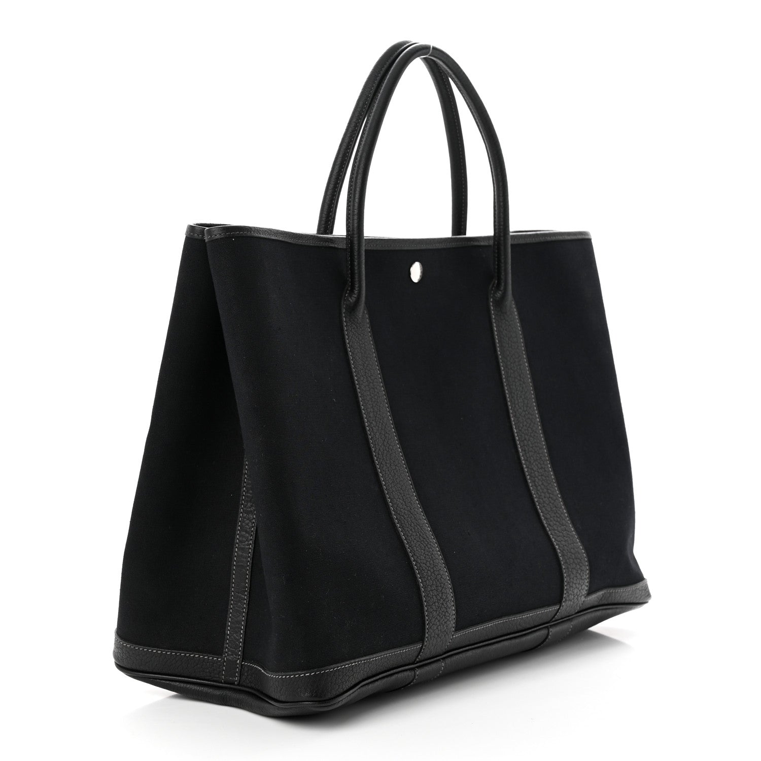 Hermes Toile Negonda Garden Party Tote GM Black 3 of 11