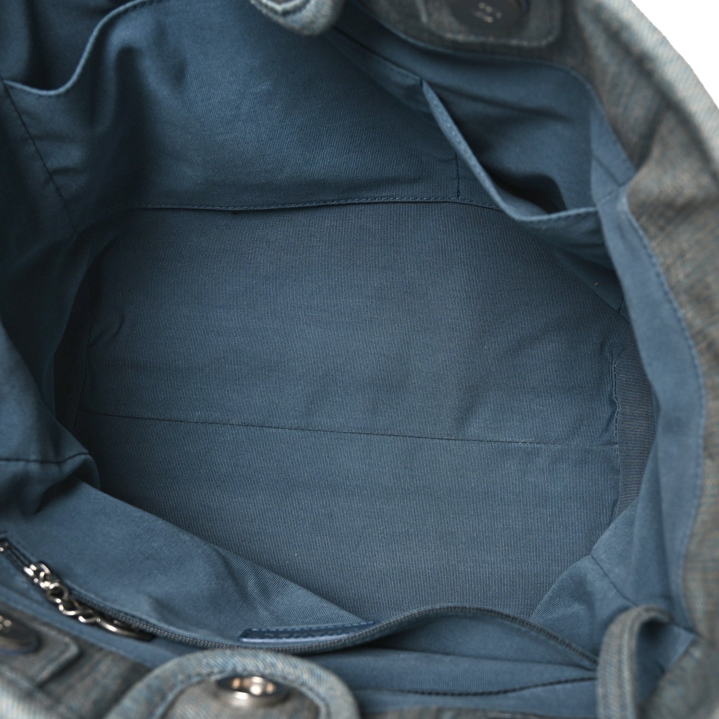 Denim Small Deauville Tote Light Blue