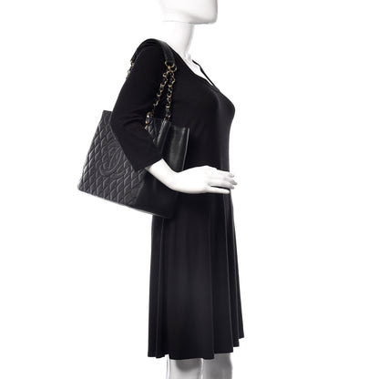 Chanel Caviar Quilted Grand Shopping Tote GST Black 2 of 10