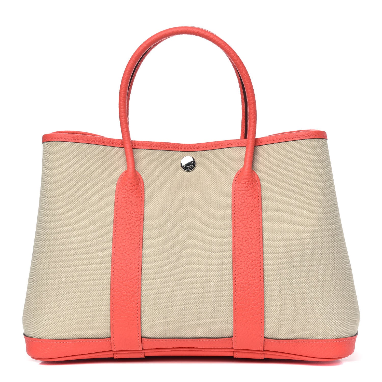 Hermes Toile Militaire Vache Country Garden Party 30 Beton Rose Tyrien 1 of 9