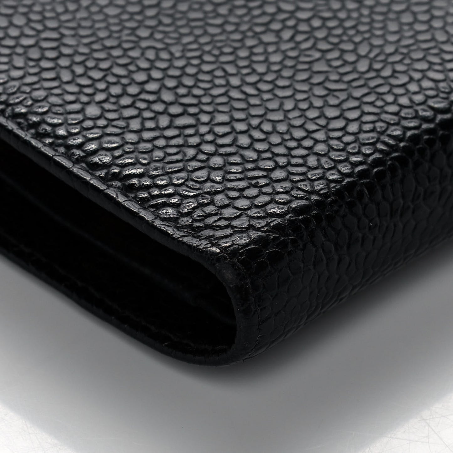 Caviar Timeless CC French Wallet Black