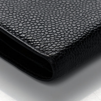 Chanel Caviar Timeless CC French Wallet Black 9 of 10