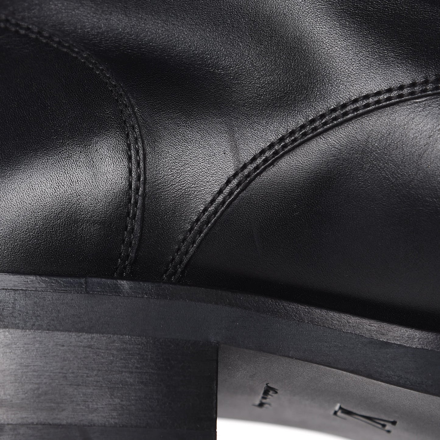 Calfskin Wonderland Ranger Boots 37 Black