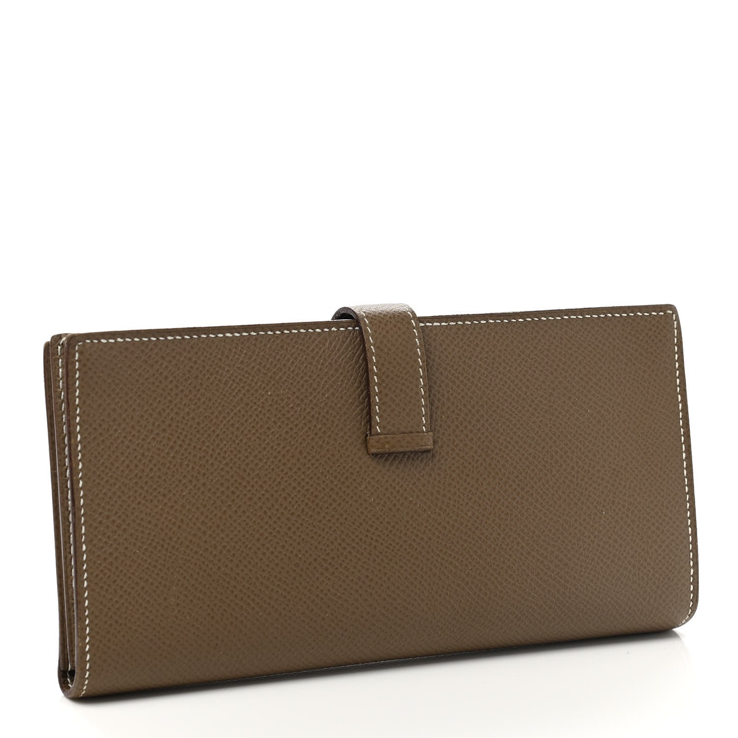 Hermes Epsom Bearn Gusset Wallet Etoupe 3 of 7