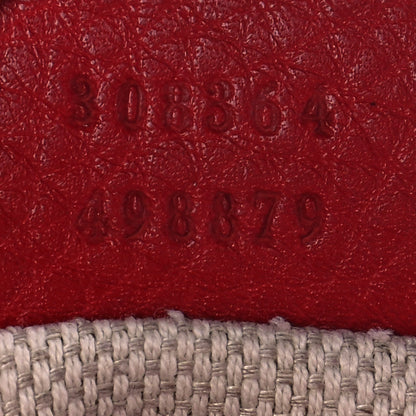 Gucci Pebbled Calfskin Small Soho Disco Bag Tabasco Red 7 of 11