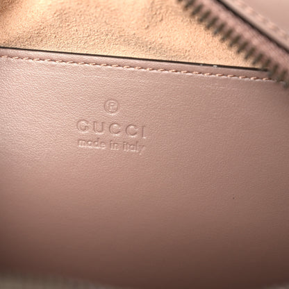 Gucci Calfskin Matelasse Small GG Marmont Chain Shoulder Bag Porcelain Rose 6 of 11