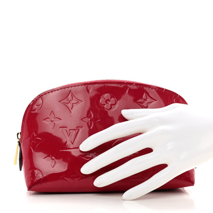 Louis Vuitton Vernis Cosmetic Pouch Rose Indien 2 of 8