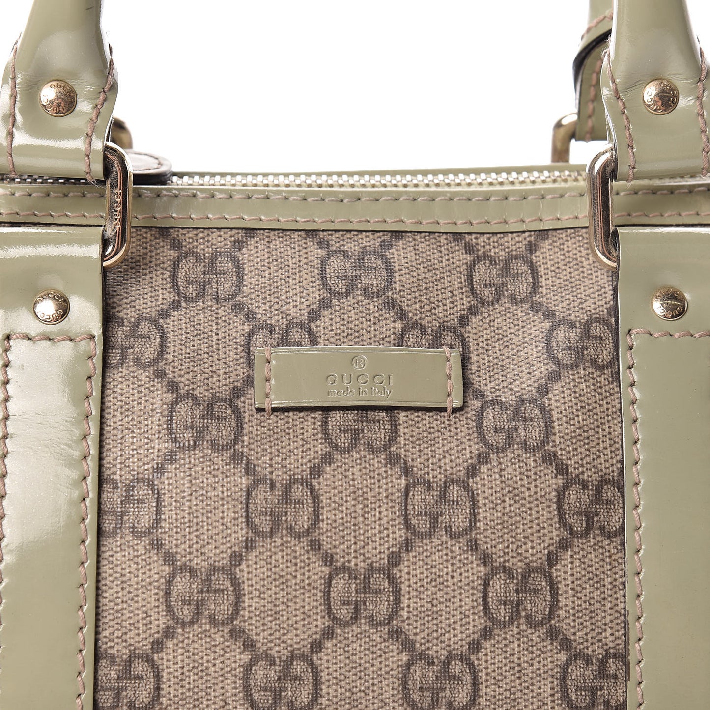 GG Plus Monogram Small Joy Boston Green