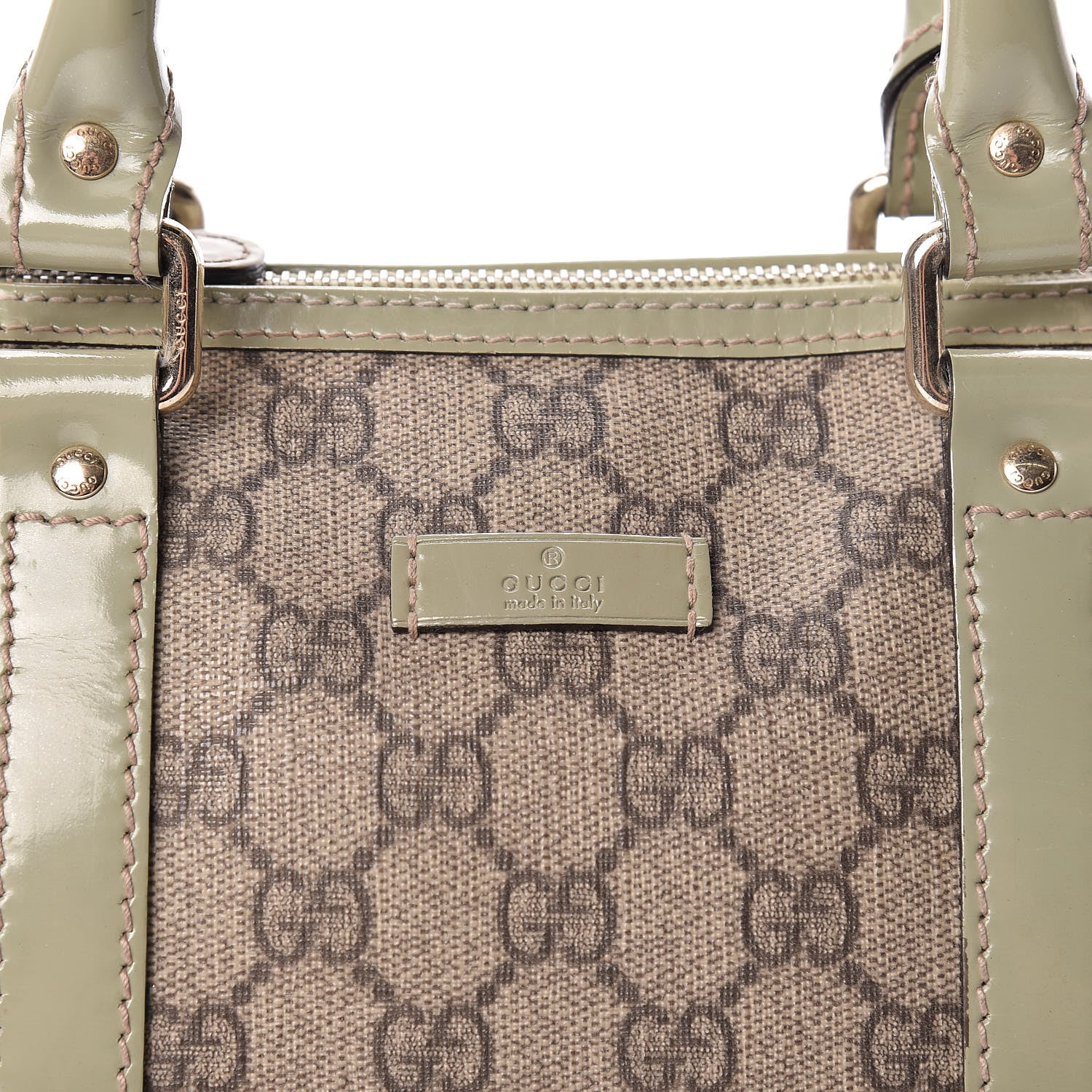 Gucci GG Plus Monogram Small Joy Boston Green 8 of 15