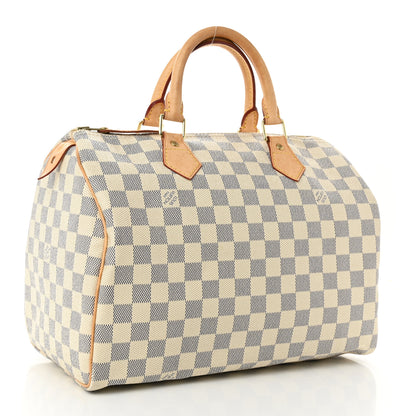 Louis Vuitton Damier Azur Speedy 30 3 of 11