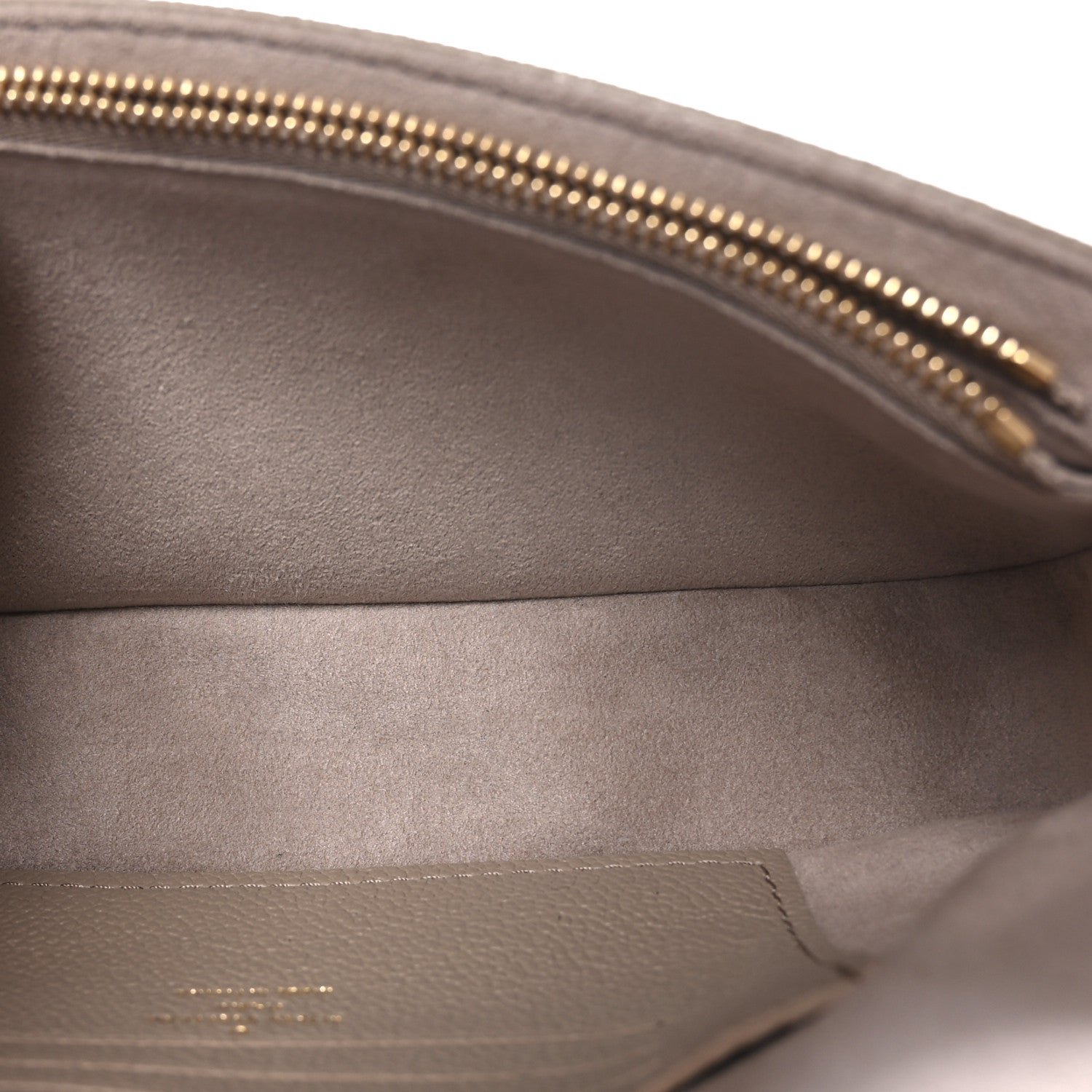 Louis Vuitton Empreinte Monogram Giant Ivy Wallet On Chain Tourterelle Creme 5 of 9