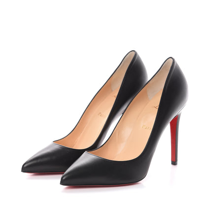 Christian Louboutin Shiny Nappa Pigalle 100 Pumps 40 Black 3 of 7