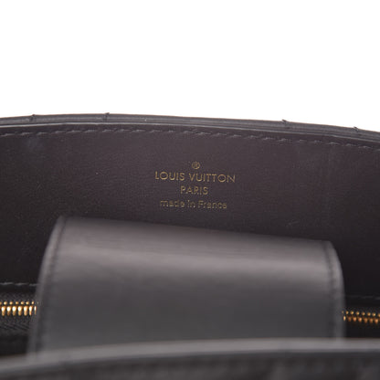 Louis Vuitton Calfskin New Wave Chain Tote Black 6 of 9