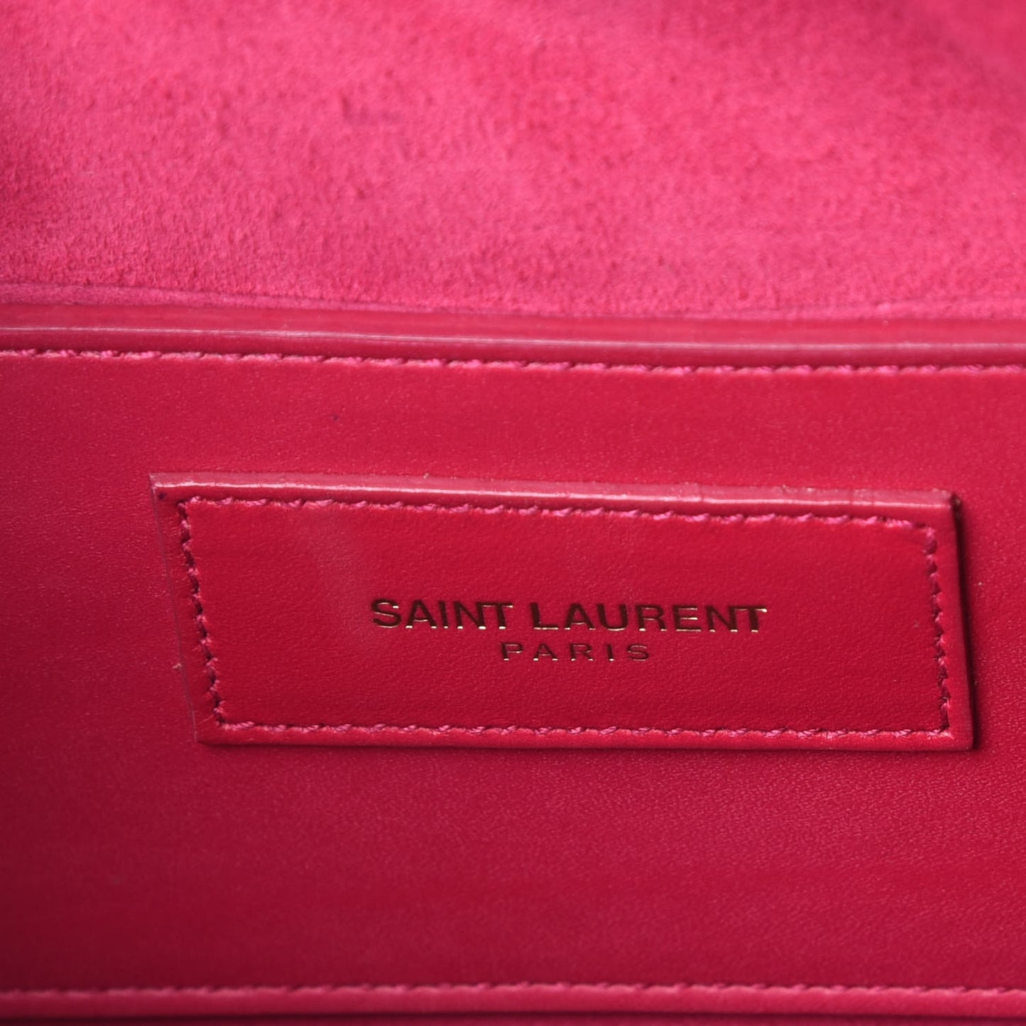 Calfskin Classic Baby Duffle Fuchsia