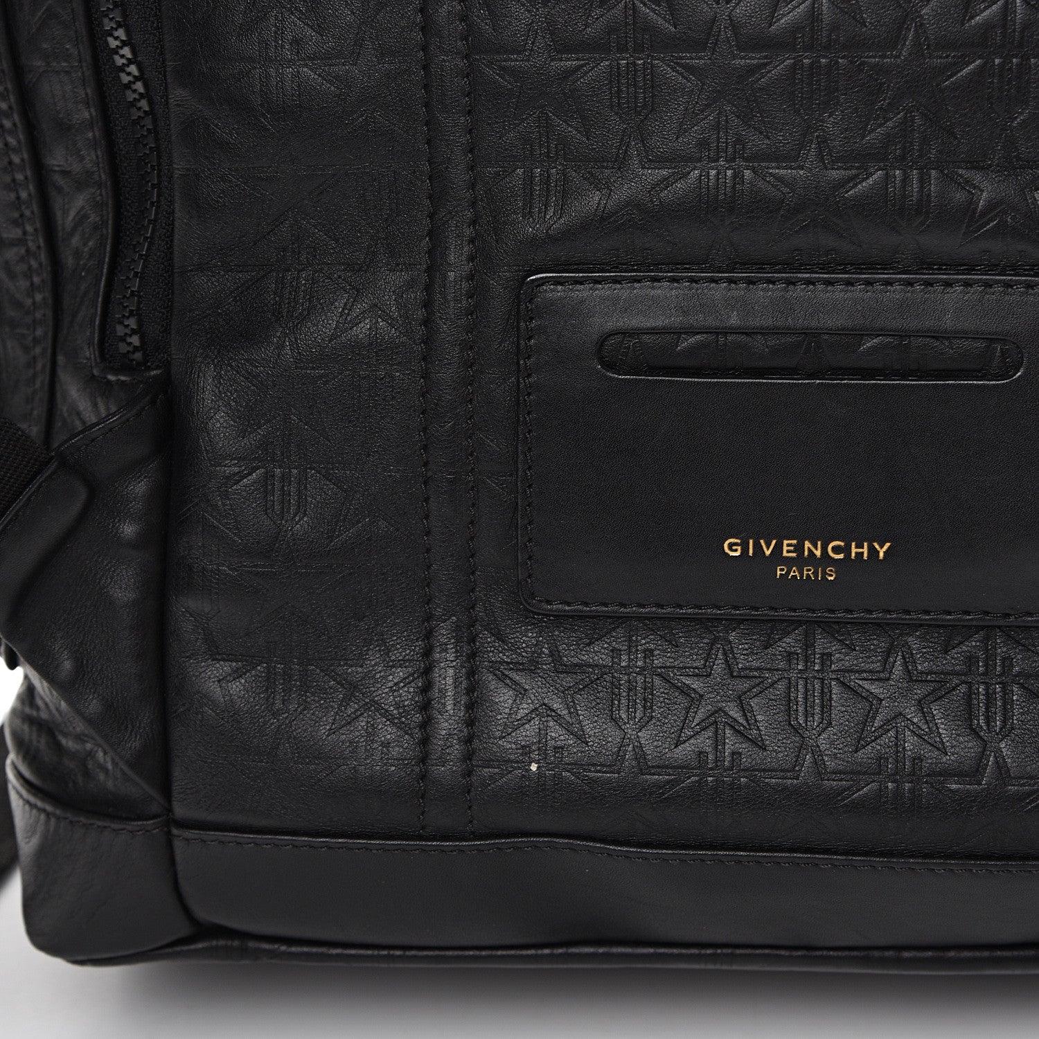 Givenchy Calfskin Star Embossed Obsedia Backpack Black 10 of 11
