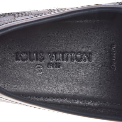 Louis Vuitton Men's Damier Infini Hockenheim Moccasin Loafers 13 Cosmos 7 of 8